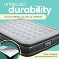 thumbnail image 3 of EZ Inflate 16 inch Luxury Inflatable Air Mattress With Built In Pump, Full, 3 of 9