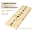 thumbnail image 5 of Trimate: Tumbling Tower Large 21.25" - Double-Sanded Smooth Natural Wood, 54 Blocks, Durable & Portable Carry Bag, Indoor & Outdoor, Family Party Game Age 8+, 5 of 8