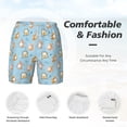 thumbnail image 3 of Balery Corgi Dog 1 Mens Swim Trunks Swim Shorts for Men Quick Dry Inseam Beach Shorts with Compression Liner Pocket-X-Large, 3 of 9