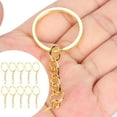 thumbnail image 4 of Key Chain, Diy Accessory Excellent Alloy Material Easy Use Alloy Key Chain  For Fashion Accessories For Love Gift For Girlfriend Gift For Girls Accessories Silver,Gold, 4 of 8