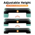 thumbnail image 3 of ZENSTYLE 26.5" Adjustable Workout Aerobic Stepper in Fitness & Exercise Step Platform Trainer Stepper w/Risers Green, 3 of 6