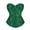 Green, variant on Corset Shapewear For Women Fashion Jacquard Tummy Control Bust Shaping Top Boned Waist Cinching Slim Fit Everyday Wear Body Shaper Waist Corset XS