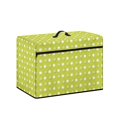thumbnail image 2 of HELLHERO Polka Dot Lime Green Background Sewing Machine Cover with Pockets for Extra Accessories Dustproof Protective Case Reusable Fits Most Sewing Machines, 2 of 8