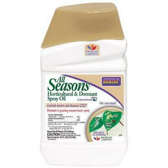 BONIDE All seasons Outdoor Insects Insecticide Oil, 16 fl oz