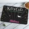 Personalized Kitty Cafe Meal Mat, Multiple Colors