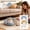 3PCS #65, variant on Cat Pillow for Neck Support Teddy Fleece Small Dog Calming Cushion Half-Round Crescent Pet Bed Pillow for Kittens and Puppies Soft Plush Sleep Aid - 3PCS