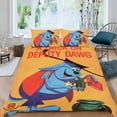thumbnail image 2 of Deputy Dawg-themed Bed Sheet Set Three Piece Set Comfortable And Skin Friendly Unique Design Home Decor Gifts For Family Friends fans36x75Inches（90cm*190cm）, 2 of 6