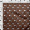 thumbnail image 2 of oneOone Viscose Jersey Fabric Elephant Block Print Sewing Fabric BTY 60 Inch Wide, 2 of 5