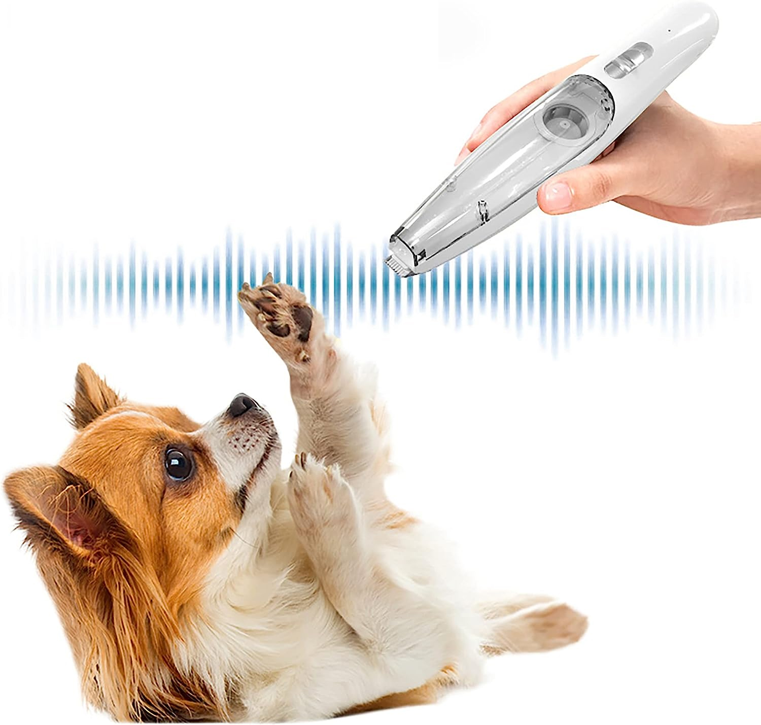 Oenbopo Electric Dog Paw Fur Vacuum Trimmer Cordless Mini Grooming