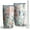 Pioneer Flower Floral-3, variant on 20oz Tumblers Pioneer Flower Floral Print Pattern Stainless Steel Vacuum Insulated Double Wall Travel Tumbler Cups Mug with Lid and Straw,Cleaning Brush for Cold & Hot Drinks