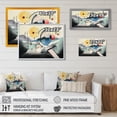 thumbnail image 4 of Designart "Grey And Green Embracing Art I" Modern Geometric Wall Art Print, 4 of 5