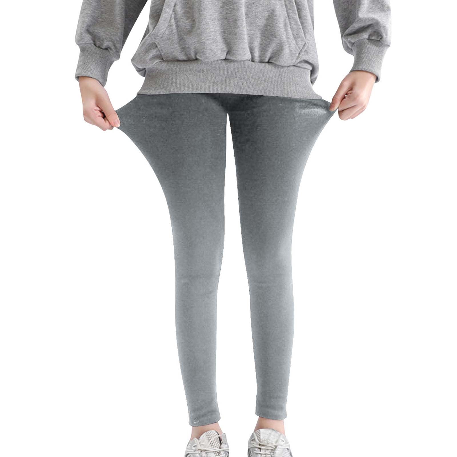 YUNAFFT Girls Thin Stretchy Leggings 3-Pack Comfy Everyday Style