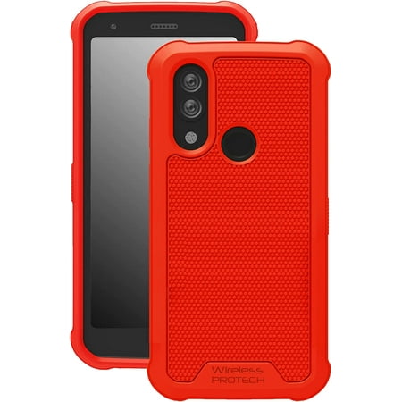 Wireless PROTECH Case Compatible with CAT S62 PRO and CAT S62. Slim Flexible Rugged Case with Drop Protection (Red) Wireless PROTECH Case Compatible with CAT S62 PRO and CAT S62. Slim Flexible Rugged Case with Drop Protection (Red)