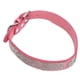 thumbnail image 3 of Collar de perro con diamantes de imitación, corona brillante, joyería de diamantes, collar para mascotas con hebilla de metal para perros y gatos, rosa, 37cm/14,6 pulgadas, 3 of 5