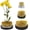 Gold, variant on 3 Pcs Silver Flower Frogs for Arrangements Vase, Ikebana Stem Holder Kenzan Floral Frog Arrangement Holder Pin for Vases Centerpieces