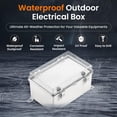 thumbnail image 2 of Caja de conexiones eléctricas QILIPSU a prueba de agua IP67 30x20x17cm, 2 of 9