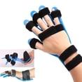 thumbnail image 1 of ANGGREK Hand Wrist Training Orthosis, Finger Orthotics Comfortable Finger Orthotics, Effective Silicone Outdoor For Finger For Hand Home, 1 of 8