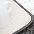 thumbnail image 3 of T-fal Microfiber Dish Drying Mat Reverses to Mesh, 2 Piece Set, Pebble, 3 of 7