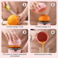 thumbnail image 3 of Manual Citrus Press, Manual Lemon Squeezer, Bpa Free Dishwasher Safe, Manual Citrus Press For Lemons/limes/oranges/orange/grapefruit/different Fruits, 3 of 5