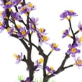 thumbnail image 2 of Unique Bargains 1pcs Fish Tank Aquarium Decorations Plants 12.80" Plants for Aquarium Decor Purple, 2 of 6