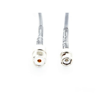 Rg58u Coax Cable mpd digital rg-58u milspec us made antenna coax cable bnc male to uhf female so239 mobile to base antenna (3 ft) ()