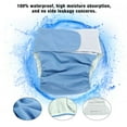 thumbnail image 2 of 4 Colors Adult Cloth Diaper Reusable Washable Adjustable Large Nappy,Adult Cloth Diaper, Large Adult Nappy, 2 of 7