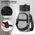 thumbnail image 4 of Funda tipo bandolera CaseBot, de neopreno gris, 4 of 7