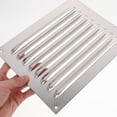 thumbnail image 4 of OULII Grille d'Aération en Acier Inoxydable Installation Murale Installation Facile Lot de 1, 4 of 8