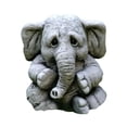 thumbnail image 1 of bebé estatua Interior Exterior escultura de jardín decoración de jardinería, regalos de , decoración de Patio jardín Sunnimix Estatua de elefante, 1 of 8