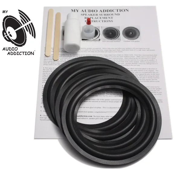 Speaker Surround Repair Kit For Infinity 6 / 6.5 Woofers x 4 Surrounds