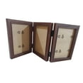 thumbnail image 1 of yuksok Folding Photo Frame Combined Hinged Photo Frame for Desk Dining Room Desktop Triple Fold, 1 of 9