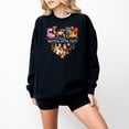 thumbnail image 3 of Moonlight Apparel Sweatshirt Women's Long Sleeve Oversized Pullover for Winter Crewneck Funny Graphic Sweater Soft Fleece Loungewear & Stylish Shirt Casual Wear, 3 of 6