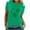 Green, variant on Puntoco Short Sleeve Women Tops ,Womens St Patrick'S Day T-Shirt Love Heart Shirts Short Sleeve Valentine'S Day Crewneck Colorful Heart Graphic Tees Tops White 10(XL)