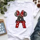 thumbnail image 3 of Ropa de verano de manga corta de Disney para niños, camisetas de algodón con estampado de letras de Minnie Mouse, camisetas de la AZ para niños, camisetas Y2k para niños y niñas, 3 of 5