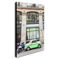 thumbnail image 4 of Trademark Fine Art "Little Green Parisian" Canvas Art by Yale Gurney, 4 of 4
