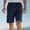 Navy, variant on Vetsdori Cargo Shorts for Men Athletic Casual Short Pants Workout Summer Pockets,Elastic Waist Relaxed Fit Mens Shorts Outdoor