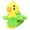 Green, variant on Interactive Chirping Bird Cat Toy with Flapping Flying Motion for Pet Entertainment