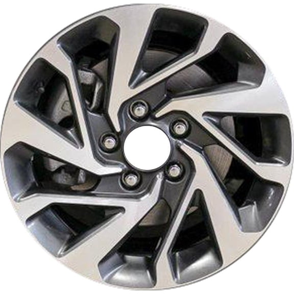 16 inch Aluminum Wheel Rim for 2016-2020 Honda Civic 5 Lug Tire Fits R16