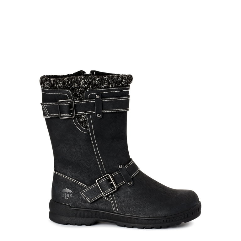 Totes womens hot sale boots wide width