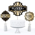 thumbnail image 3 of Big Dot of Happiness Roaring 20's - 1920s Art Deco Jazz Party Centerpiece Sticks - Table Toppers - Set of 15, 3 of 7