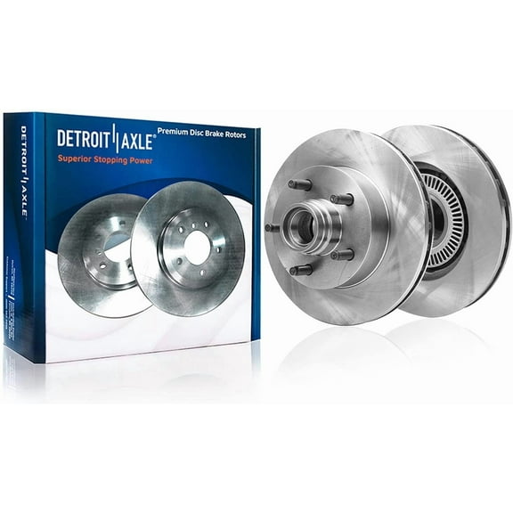 Detroit Axle - 10.28" inch Front Disc Brake Rotors Replacement for Ford Ranger Mazda B2300 B3000 B4000