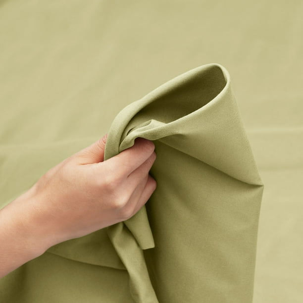 18" 21" Extra Deep Pocket Fitted Sheet Elastic Corner Straps Soft Fitted Sheets Cooling Sheets