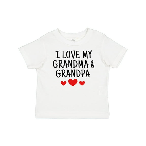 Inktastic I Love My Grandma and Grandpa Boys or Girls Baby T-Shirt