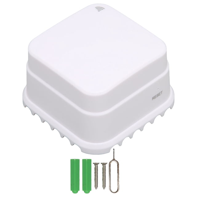 Détecteur de fuite d'eau intelligent sans fil avec alarme et application d'alerte sans fil pour salle de bain