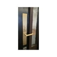 thumbnail image 4 of Multi Point Lock Trim Set – Brass 18″x2.5″ Milano | Satin Brass , Black Matte & Satin Nickel Finish | Active Keyed & Dummy | LH & RH Handed, 4 of 7