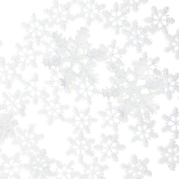 50pcs Practical Decorative Party Snowflakes For Crafts Snowflakes Resin  Crafts