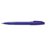 Sign Pen Porous Point Capped Water-Based Pen, Blue Ink, Fine, Dozen, Sold as Pack of 3