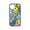 Blue/Yellow, variant on abbyrose Smile Warp iPhone Case for iPhone 17