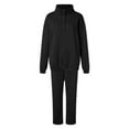 thumbnail image 2 of WILLBEST Jeans pour Femmes Ensemble de Pantalon à Manches Longues Boutonné Mode Couleur Unie Liquidation, 2 of 6
