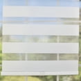 thumbnail image 3 of Versailles Cordless Zebra Privacy Room Darkening Shade for Windows 36" x 72" Eggshell, 3 of 6